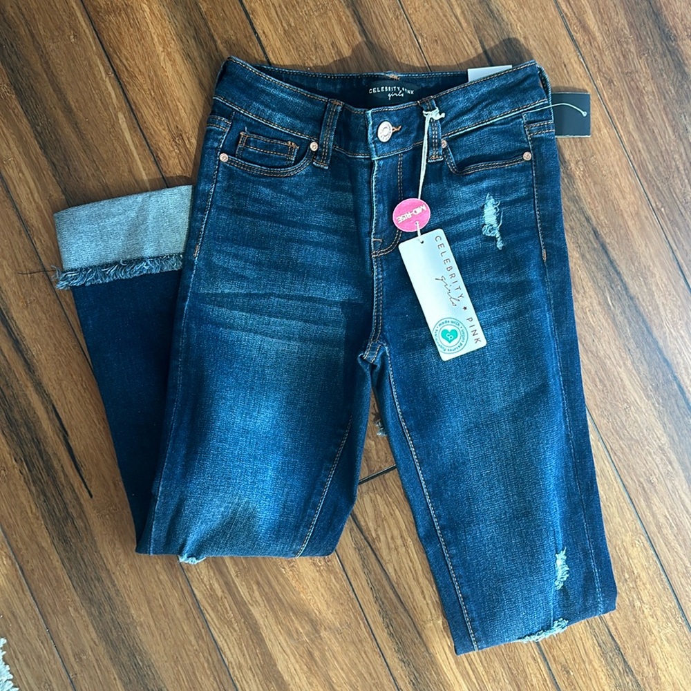 Celebrity pink jeans